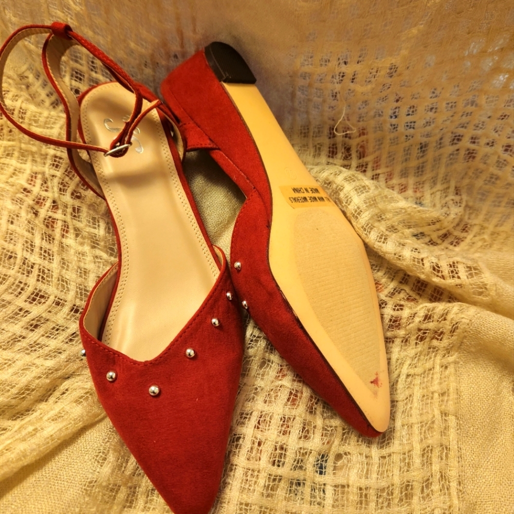 Ankle strap flats
